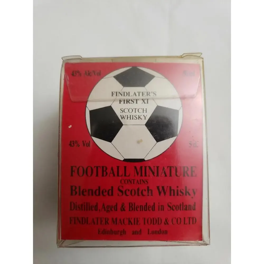 Collectible Empty Whisky Soccer Ball World Cup Finals Italy 1990 Commemorative